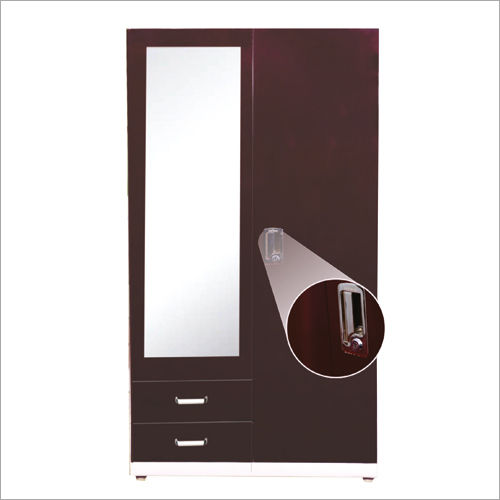 Powder Coated Steel Almirah With Mirror