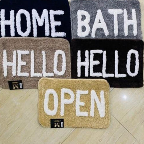 Letter Printed Door Mat