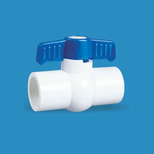 UPVC Plain Solid Ball Valve