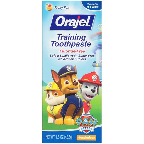 Orajel Fluoride Free Trading Toothpaste 1.5oz (42.5 G)