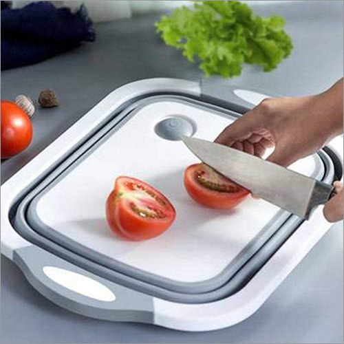 Metal 3 In 1 Multipurpose Collapsible Vegetable Chopping Board