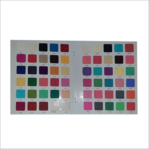 60 Color Fabric Shade Card