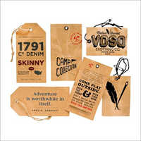 Garment Printed Hang Tags