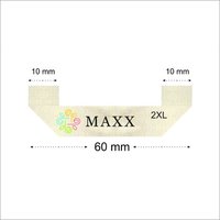 Cotton Printed Clothing Labels