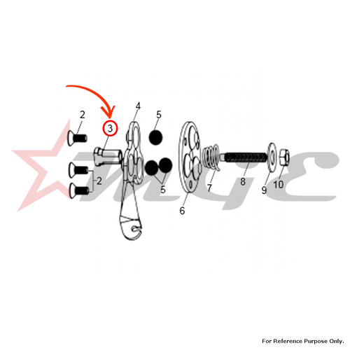 Sleeve For End Cover Royal Enfield - Reference Part Number - #550051/B