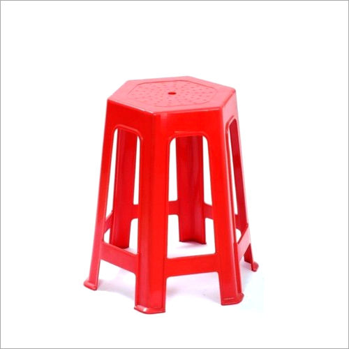 18 Inch Six Legs Plastic Stool Home Furniture