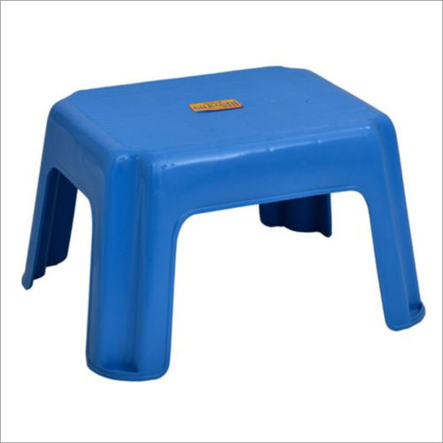 Samarth PVC Unbreakable Blue Plastic Stool