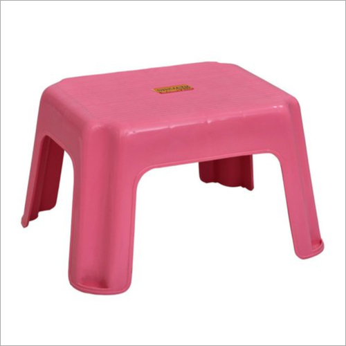 Samarth PVC Unbreakable Pink Plastic Stool