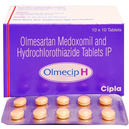 Olmesartan medoximil and hydrochlorothiazide
