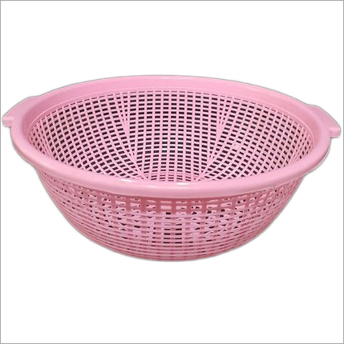 12 Inch Round Plastic Basket