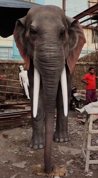 Fiberglass Life Size Elephant Statues