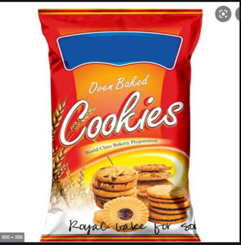 As Per Customer Biscuits Packaging Printed Pouch