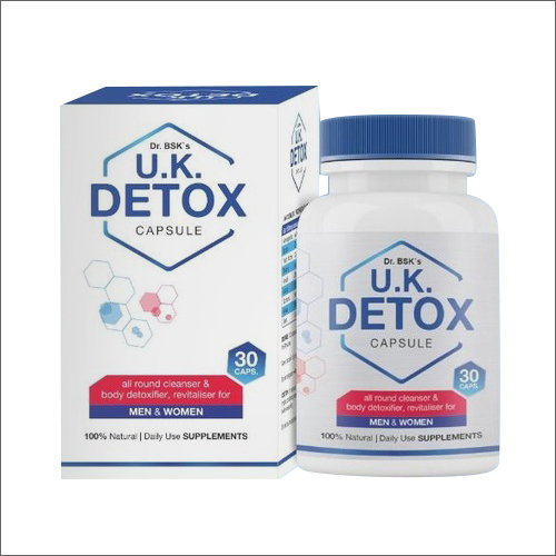 Ayurvedic Detox Capsules Dry Place