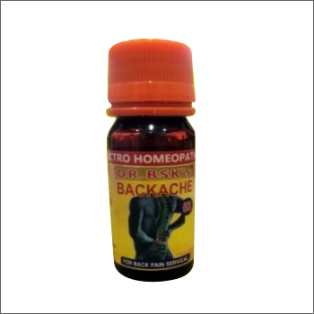 Homeopathic Backache-a53 Back Pain Cervical Capsules