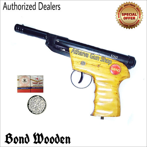 Bond Wooden Air Pistol - Material: Metal