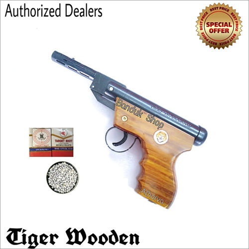 Tiger Wooden Air Pistol - Material: Metal