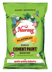 Cement Paints Packaging Printed Pouch