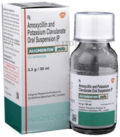Amoxycillin and Potassium Clavulanate Oral Suspension IP