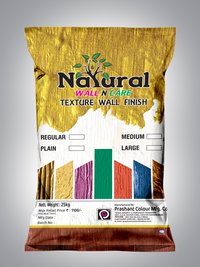 Texture Paint Packaging Printed Pouch