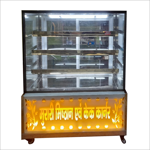 Stainless Steel Cake and Sweet Display Counter