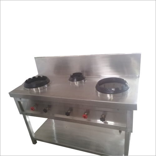 Three Gas Burner Range