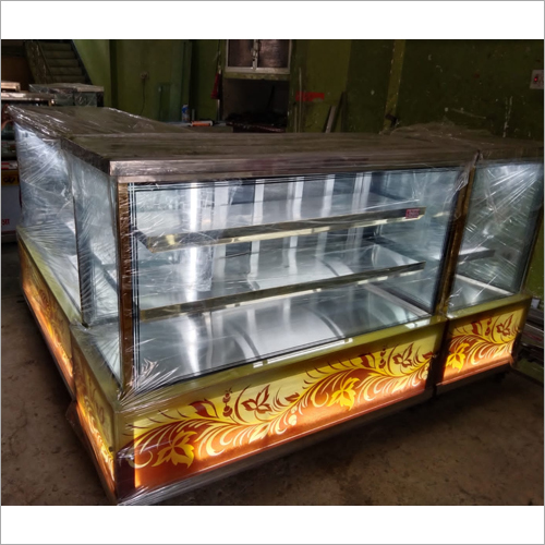 Stainless Steel Cake Display Counter Insatllation Services