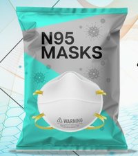 Mask Packaging Printed Pouch