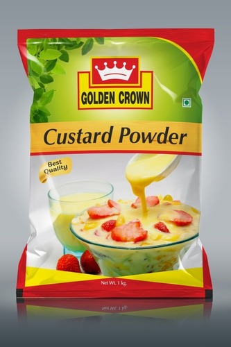 Custurd Powder Packaging Plastic  Pouch