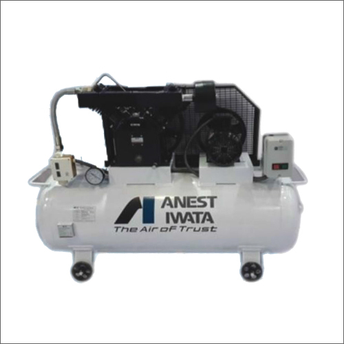 Steel Two Stage Air Cooled Lubricated Reciprocating Air Compressor
