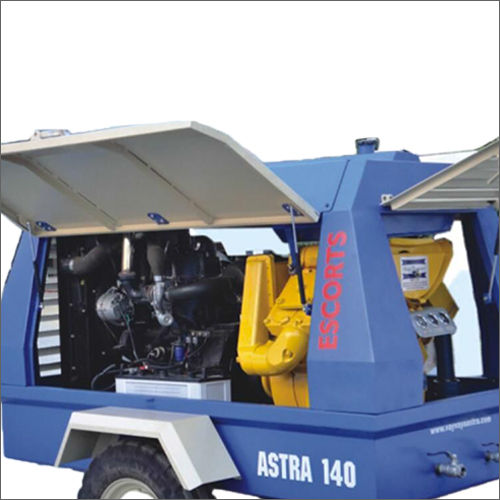 Lubricated Astra 140 Tractor Trolly Mounting Air Compressor