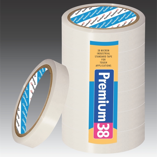 Cello Tape Tube 38 Micron By PREMIER STATIONERY INDUSTRIES (INDIA)