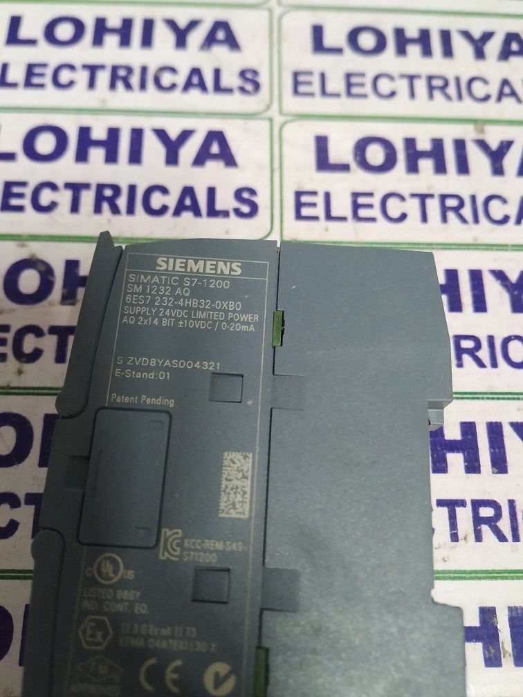 SIEMENS SIMATIC S7 1200 6ES7 232-1BH32-0XB0 DIGITAL INPUT MODULE