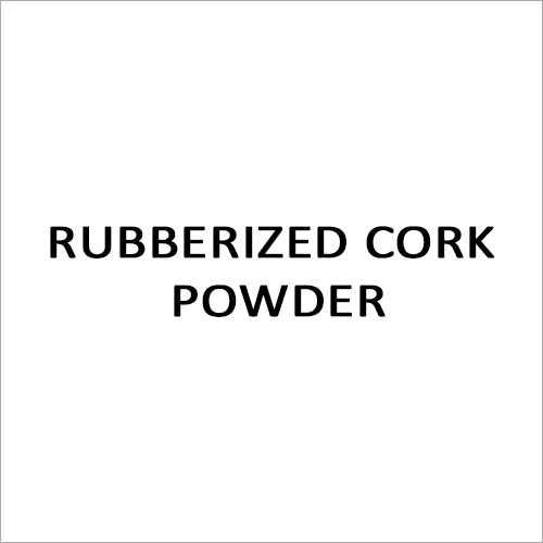 Rubberized Cork Powder