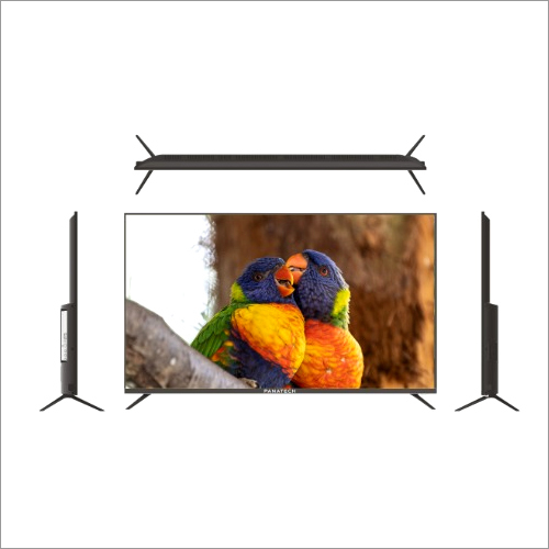 Black 50 Inch Premium Frame Less Series 4K Uhd Led Tv