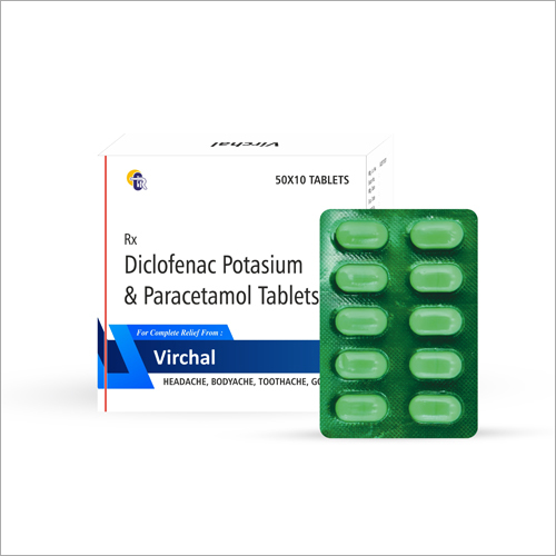 Paracetamol and Diclofenac Potasium Tablets