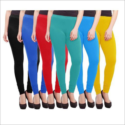 Cotton Lycra Plain Ladies Designer Leggings, Size: Free Size at Rs 270 in  Pune