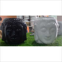 Ceramic Flower Buddha Pot