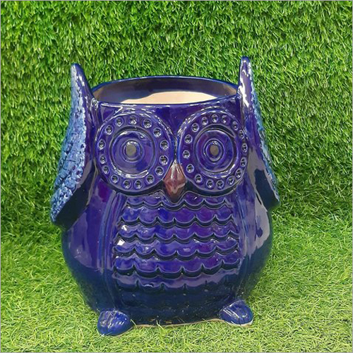 Ceramic Owl Flower Pots