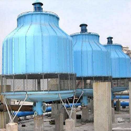 FRP Round Shape Industrial Cooling Tower