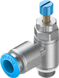 Festo GRLA one way flow control valve By R S SALES & SERVICES