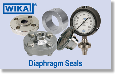 Wika diaphragm seals By R S SALES & SERVICES