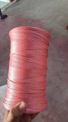 red plastic twine