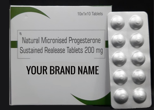 Natural Micronised Progesterone Sustained Realease Tablets 200 mg