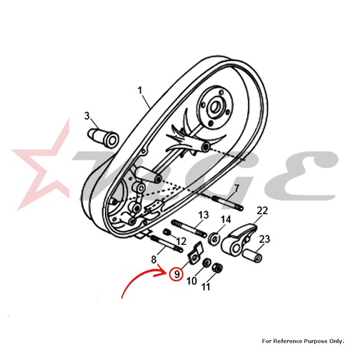 Retainer - Crankcase For Royal Enfield - Reference Part Number - #111866/B