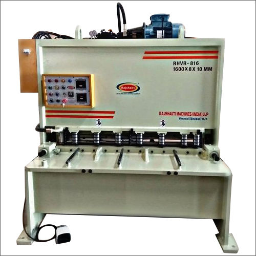 White Stainless Steel Metal Plate Cutting Machine