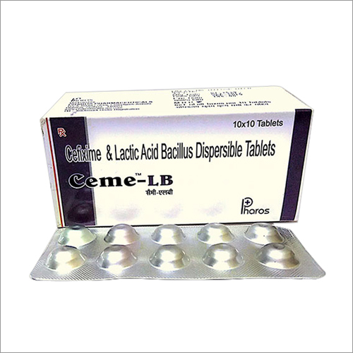 Cefixime And Lactic Acid Bacillus Dispersible Tablets