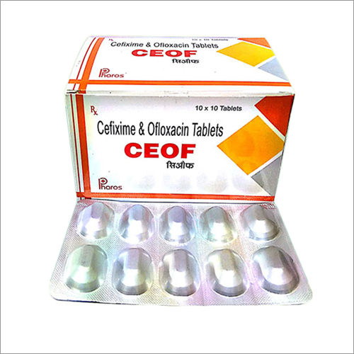 Cefixime And Ofloxacin Tablets Recommended For: As Per Doctor Recommendation