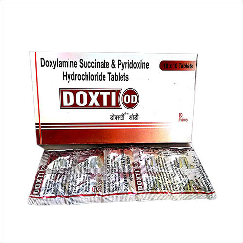 Doxylamine Succinate And Pyridoxine Hydrchloride Tablets Recommended For: As Per Doctor Recommendation