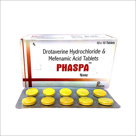 Drotavarine Hydrochloride And Mefenamic Acid Tablets General Medicines