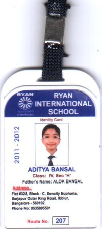 SCHOOL ID CARDS